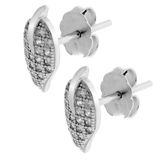 Orphelia 'Ruth' Women's 925 Sterling Silver Stud Earrings - Silver ZO-7220