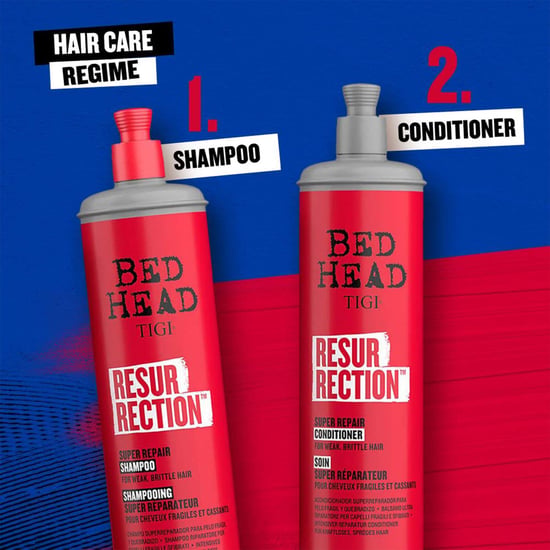 Tigi Resurrection Shampoo For Damaged Hair 400ml, 2pk