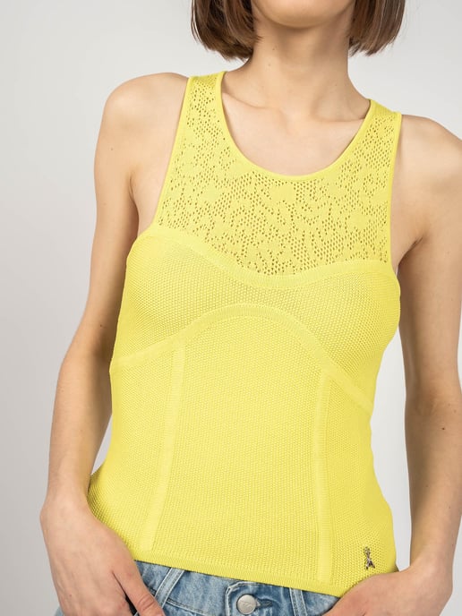 Patrizia Pepe Top Woman's Yellow