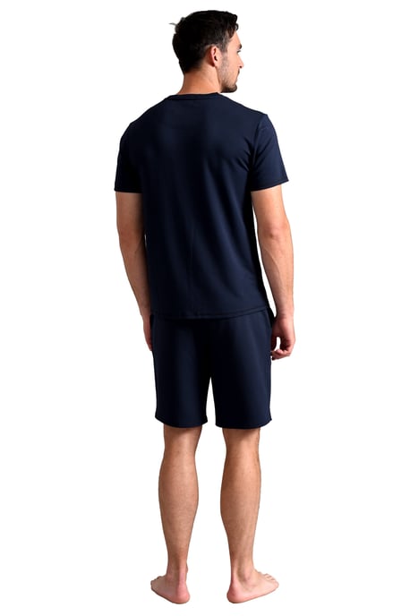 Ted Baker Pyjama Shorts | Mens Casual Lounge Wear Pyjama Bottoms with Pockets - Navy - Image 2