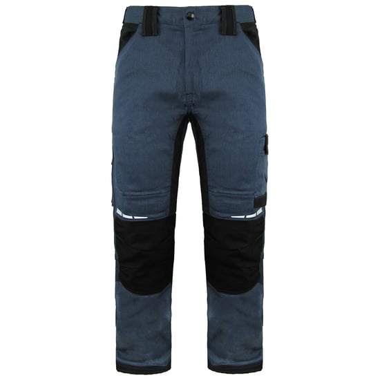Dickies GDT Premium Kneepad Mens Navy Work Wear Trousers - Image 1