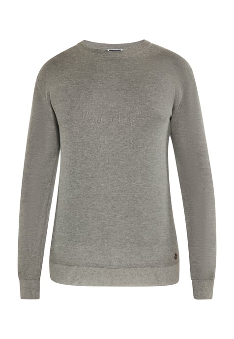 Dreimaster Pullover Men Grey melange - Image 1