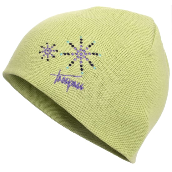 Trespass Childrens Girls Sparkle Knitted Beanie Hat - Image 1