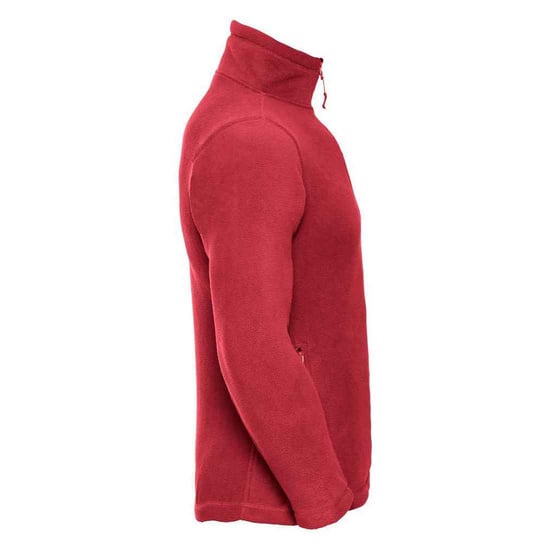 Russell Heren Quarter Zip Outdoor Fleece Top (Klassiek rood) - Image 3