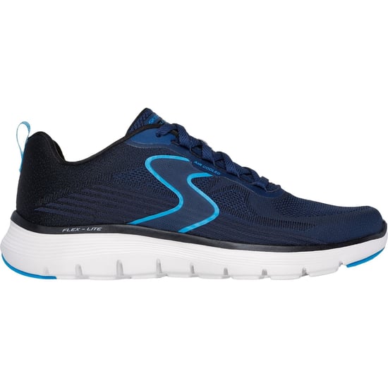Skechers Flex Advantage 5.0 Spreelo Polyester Men's Navy/Blue Trainers - Image 2