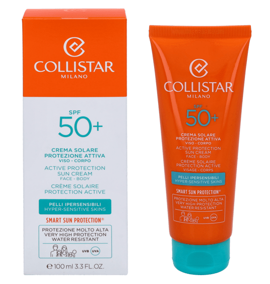 Collistar Active Protection Sun Cream Face Body50+ 100ml. - Image 1