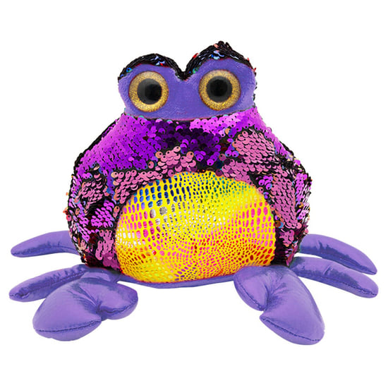 Doodle 7" Glitzies Crab Magic Sequin Plush, Assorted Colours