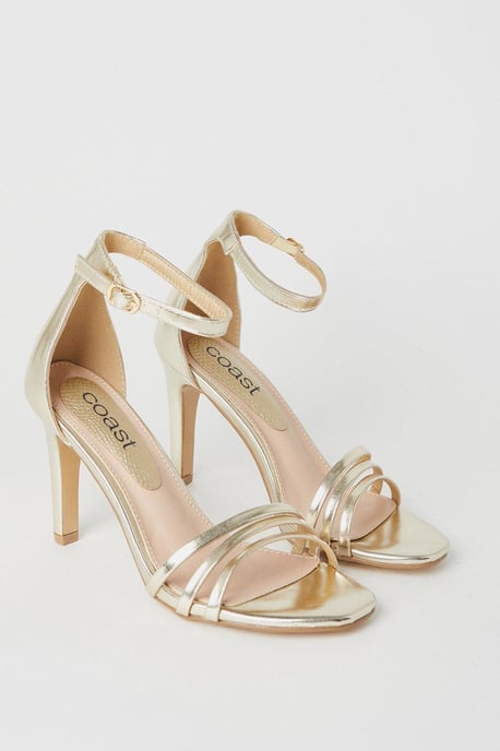 Totti High Stiletto Heel Multi Strap Sandals - Image 3