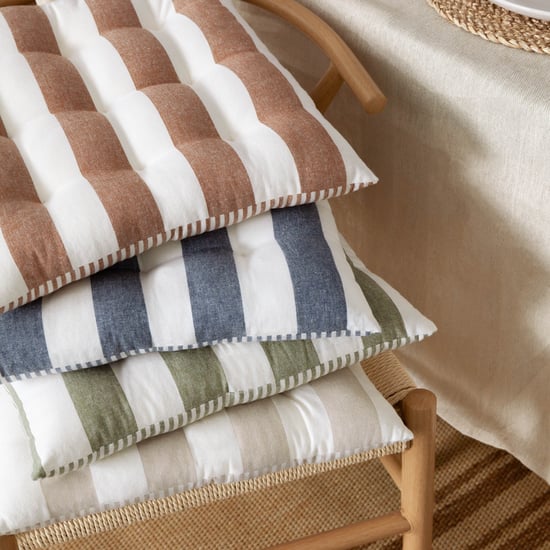 Yard Hayle Striped Cotton 2 Pack Seat Pads - Image 6