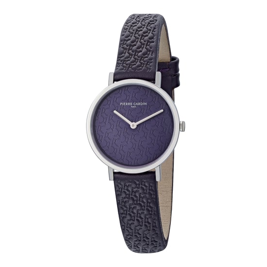 Pierre Cardin Belleville Pc Monogram Women's Purple Watch CBV.1507