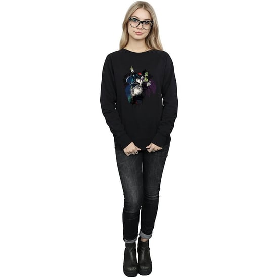 Disney Womens/Ladies Villains Sweatshirt (Black)