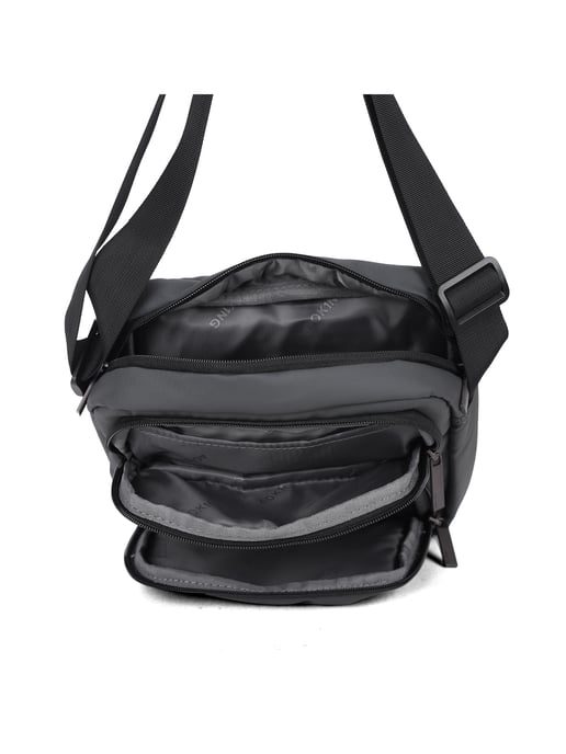 Aoking Shoulder Bag Unisex GREY - Image 5