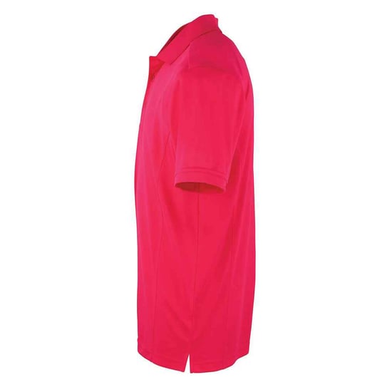 Premier Heren Coolchecker Pique Poloshirt (Heet Roze) - Image 3