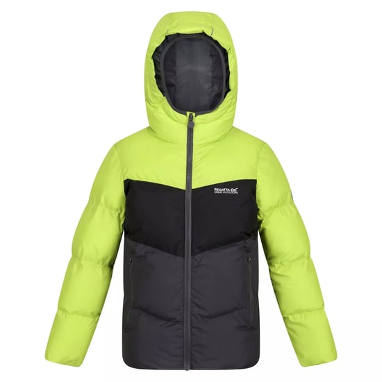Regatta Childrens/Kids Lofthouse VI Insulated Jacket (Bright Kiwi/Black)