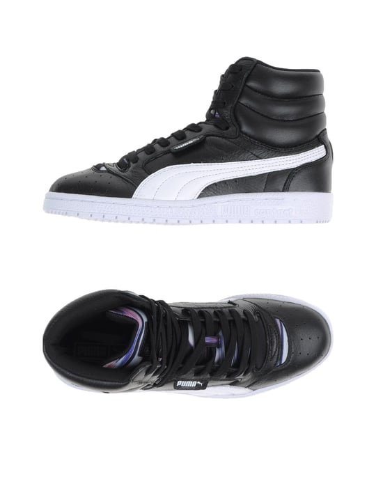 Puma Black Leather High-top & sneakers