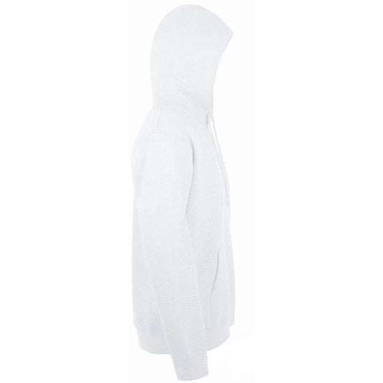 SOLS Snake Unisex Hooded Sweatshirt / Hoodie (White) - Image 3