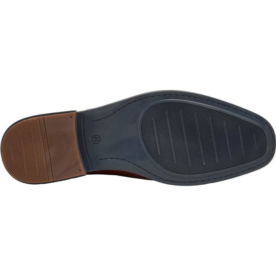 Pod Savage Leer/Textiel Heren Cognac Veterschoenen - Image 3