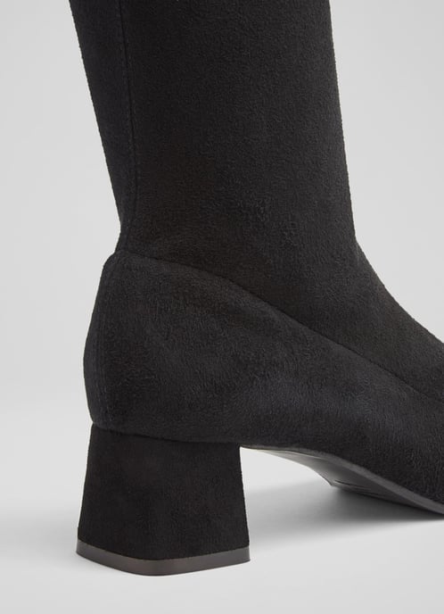 LK Bennett  Daniela Knee Boots, Black