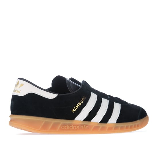 Men's adidas Originals Hamburg Trainers in Black
