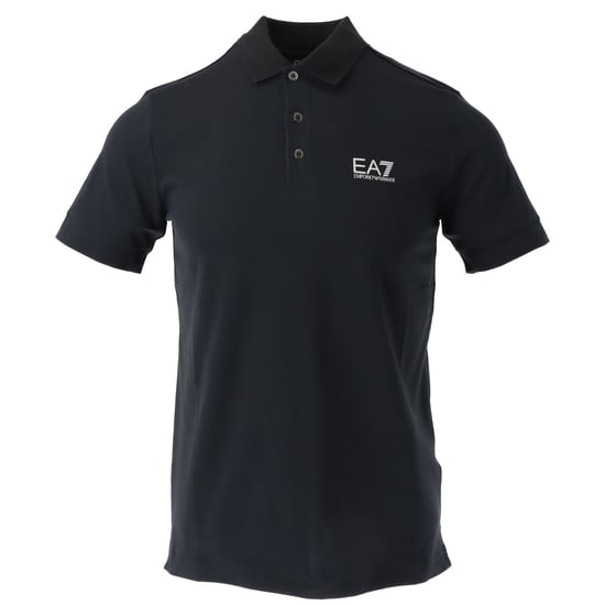 Emporio Armani 7 Polo Blue T-Shirt - Image 1