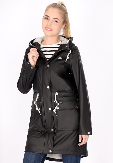 Schmuddelwedda Mackintosh Dames zwart - Image 3