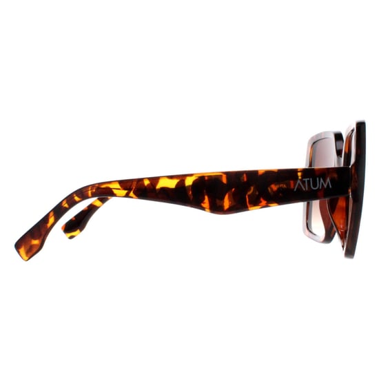 Atum Square Womens Shiny Havana Brown Gradient Zouk