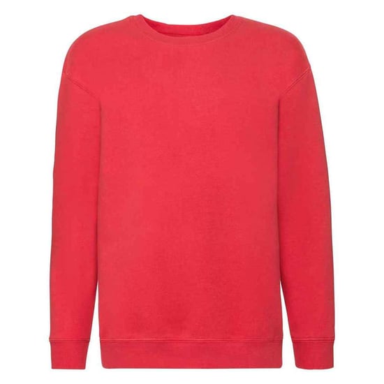 Fruit of the Loom Sweatshirt met Drop Shoulder voor Kinderen/Kinderen (Rood) - Image 1