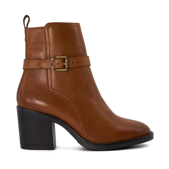 Dune Ladies Prance - Buckled Block-Heeled Ankle Boots - Image 2