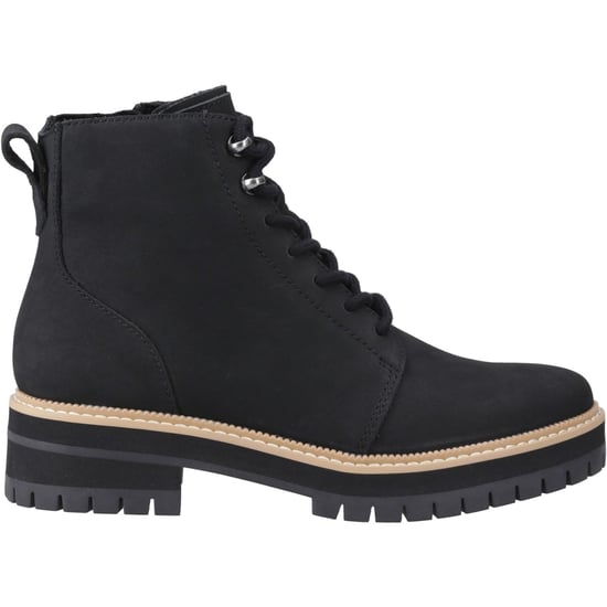 TOMS Wylder Leather Svarta stövlar för kvinnor - Image 5