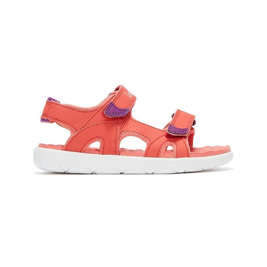 Jongens Meisjes Timberland Perkins Row 2-Strap Jeugd Donker Roze Sandalen - Image 5