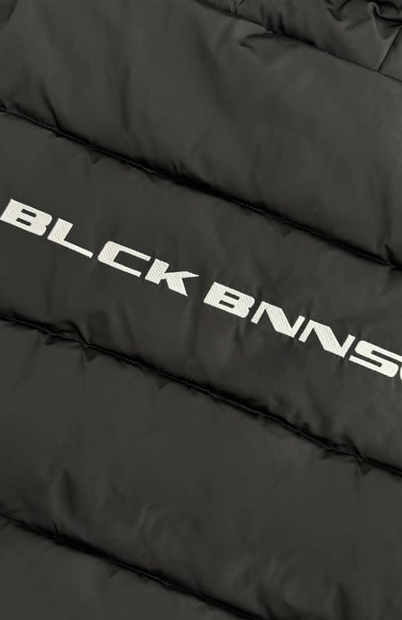 Black Bananas Block Puffer Jacket, Black
