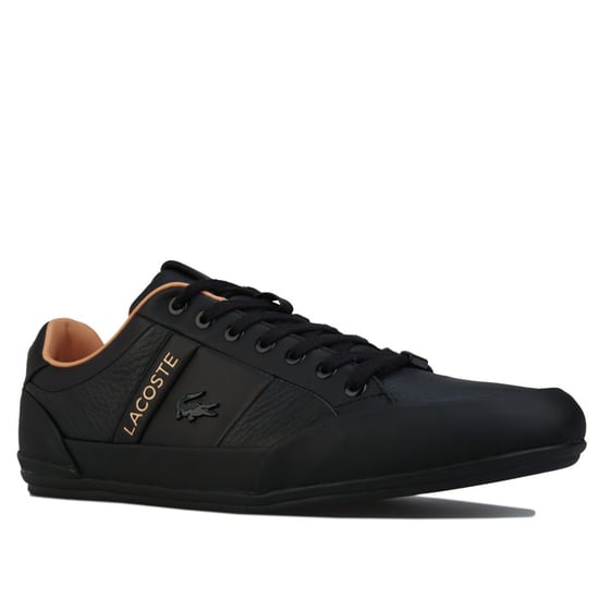 Men's Lacoste Chaymon 320 Trainers in Black - Image 2