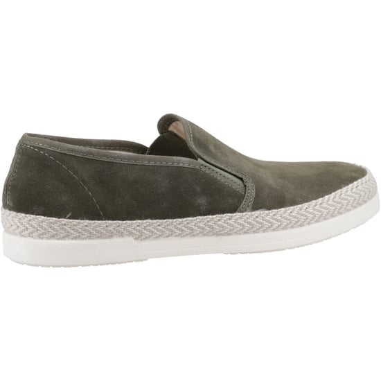 Dune Francisco Suede Men's Khaki Trainers - Image 2