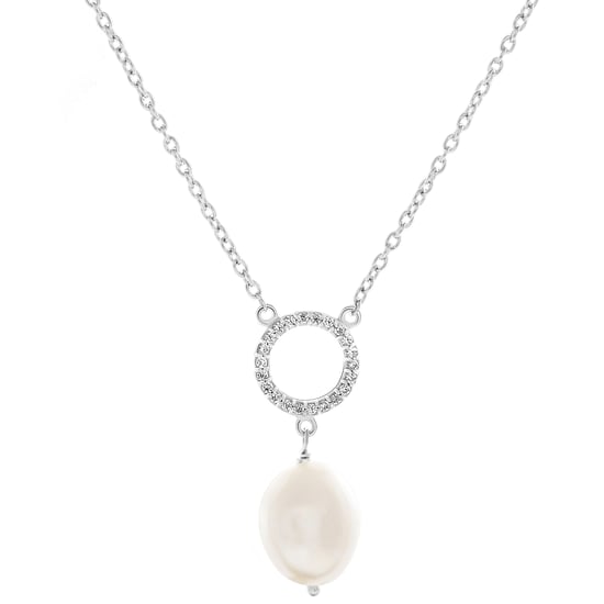 Orphelia 'Spa' Women's 925 Sterling Silver Pendant with Chain - Silver ZK-7575 - Image 1