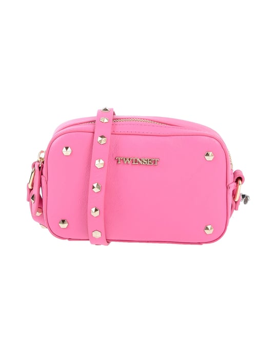 Twinset Women's Cross-Body Bags Fuchsia Bovine