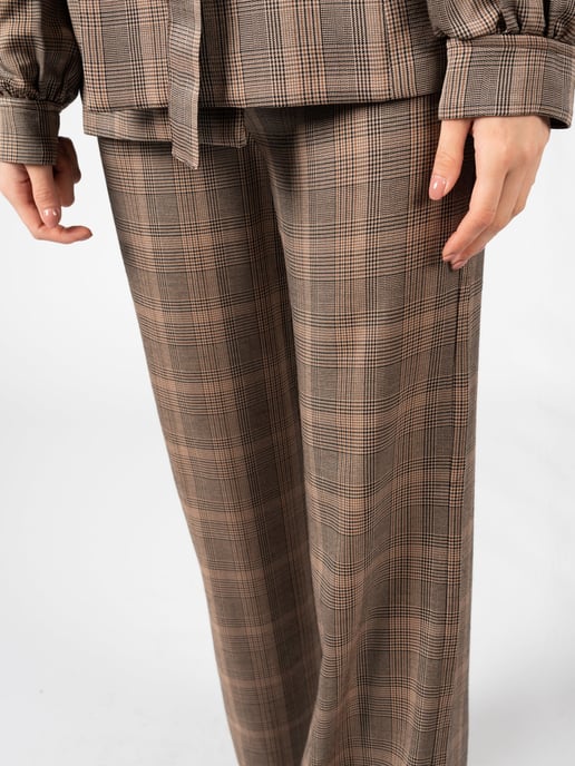 Pinko Trousers Barile Woman's Brown - Image 5
