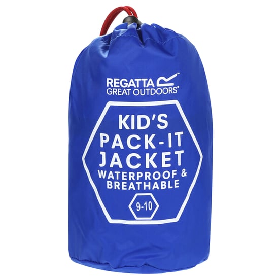 Regatta Great Outdoors Childrens/Kids Pack It Jacket III Waterproof Packaway Black