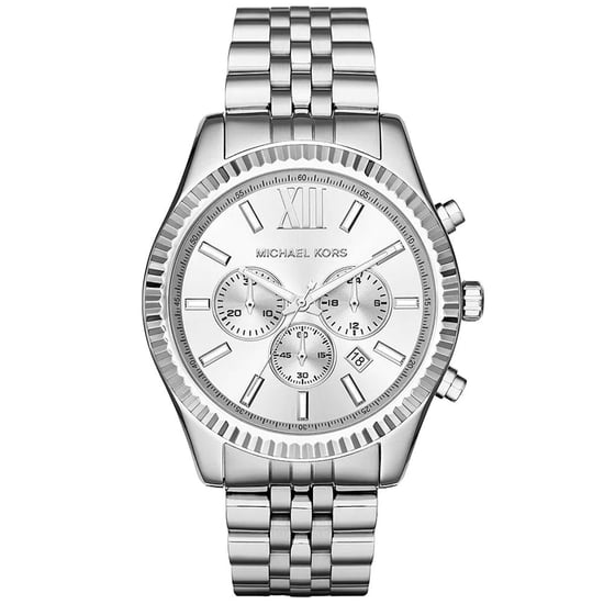 Michael Kors MK8405 Lexington zilver herenhorloge - Image 1