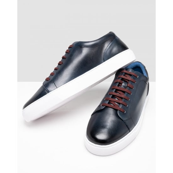 Oliver Sweeney Hayle Antiqued Calf Leather Mens Trainers - Image 2