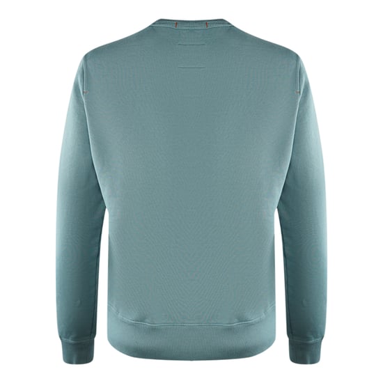 Parajumpers Bianca Large Brand Logo Blue Jumper - Image 2