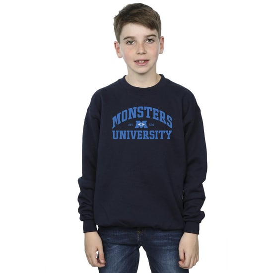Disney Boys Monsters University Logo Sweatshirt (Navy Blue)
