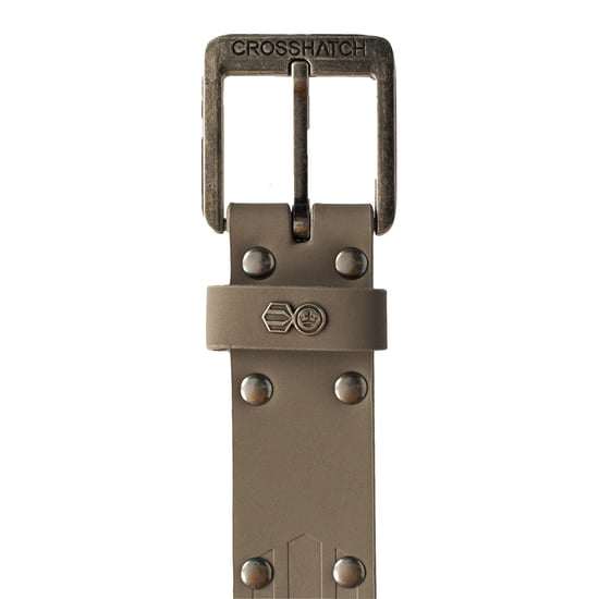 Crosshatch Heren Vescio Riem (Grijs) - Image 2