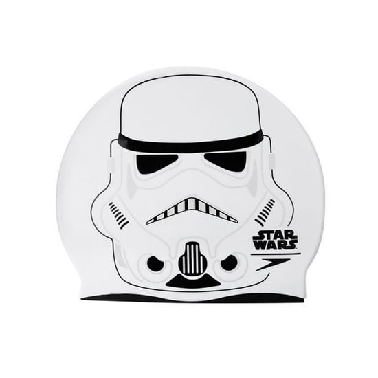 Speedo Star Wars White Unisex Printed Silicone Swimming Cap 8 08386C632