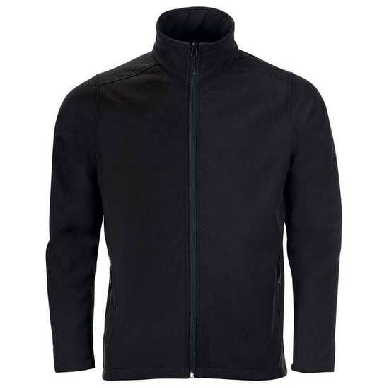 SOLS Mens Race Soft Shell Jacket (Black) - Image 1