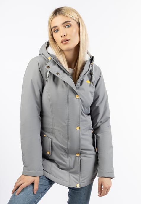 Schmuddelwedda winter jacket with Magic Print skylah