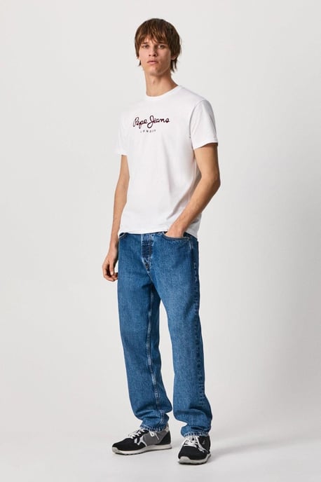 Eggo Logo T-shirt Wit - Image 1