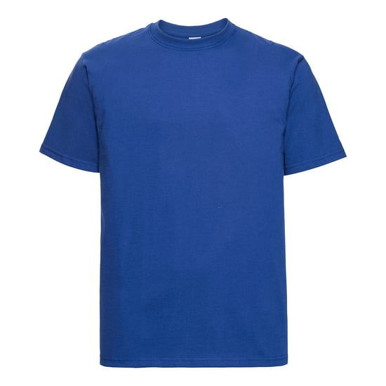Russell Mens Classic Combed Cotton Heavyweight T-Shirt (Bright Royal Blue) - Image 1