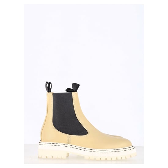 Proenza Schouler Chelsea Ankle Boots in Beige Leather - Image 2