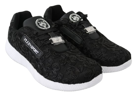 Plein Sport Women's Black Polyester Runner Joice Sneakers Shoes