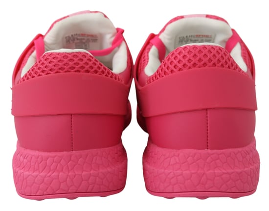 Plein Sport Women's Fuxia Beetroot Polyester Runner Becky Sneakers Shoes - Image 4